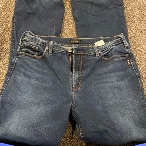 Silver women’s jeans